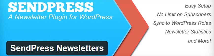 plugin Sendpress Newsletter WordPress