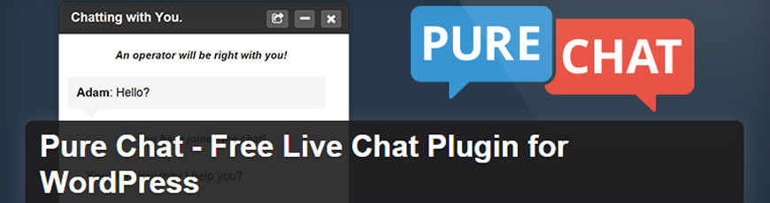 plugin pure chat wordpress